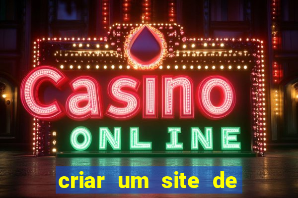 criar um site de jogos online