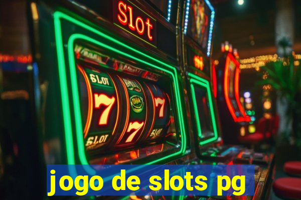 jogo de slots pg