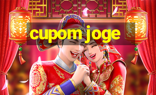 cupom joge