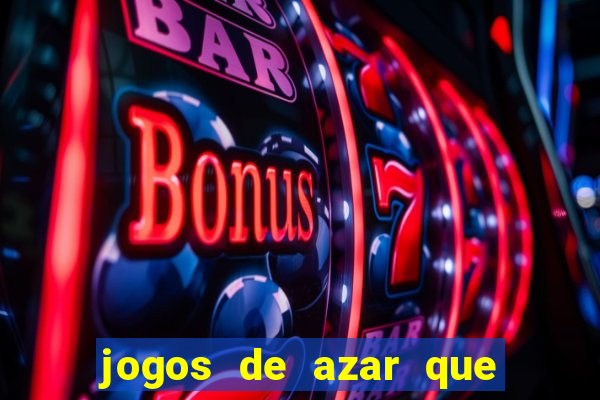 jogos de azar que d?o dinheiro