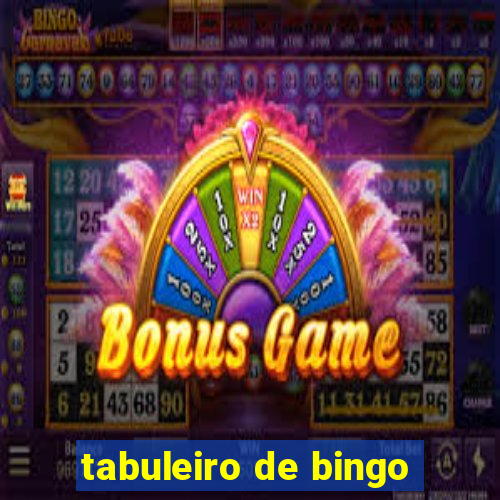 tabuleiro de bingo