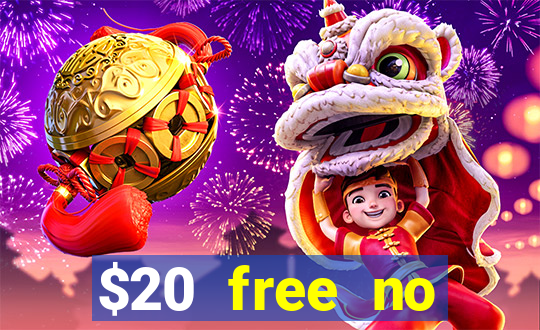 $20 free no deposit casino