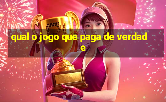 qual o jogo que paga de verdade