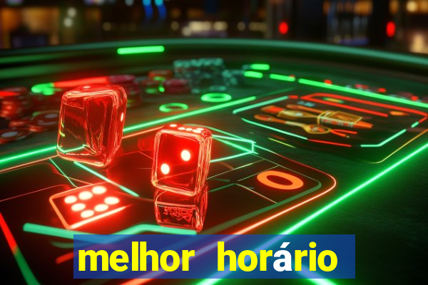 melhor horário para jogar no fortune mouse