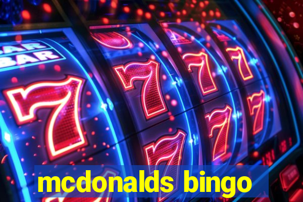 mcdonalds bingo