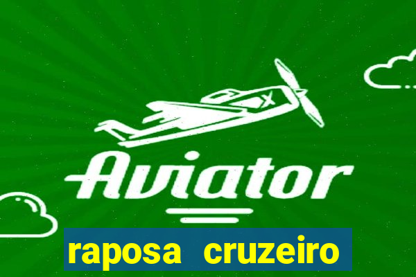 raposa cruzeiro para colorir