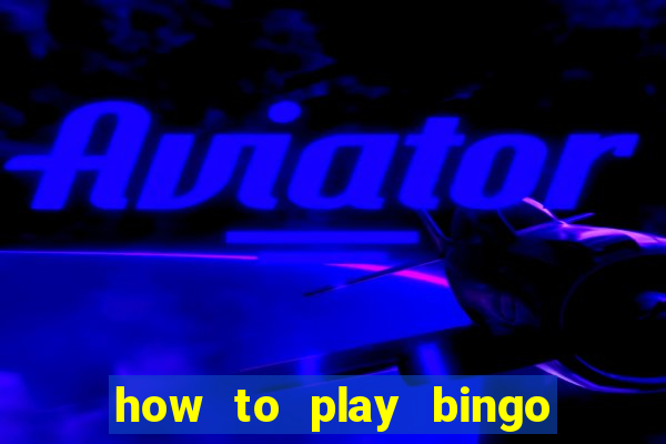 how to play bingo at home