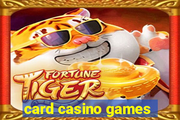 card casino games