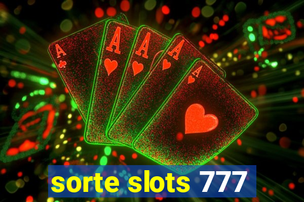 sorte slots 777