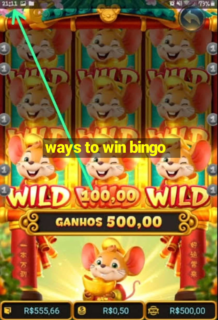 ways to win bingo