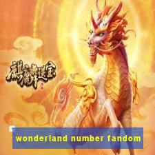 wonderland number fandom