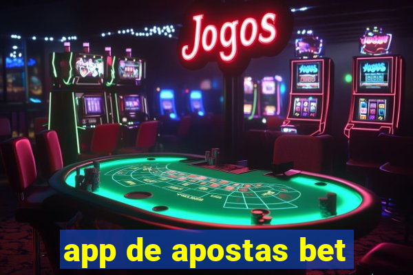 app de apostas bet