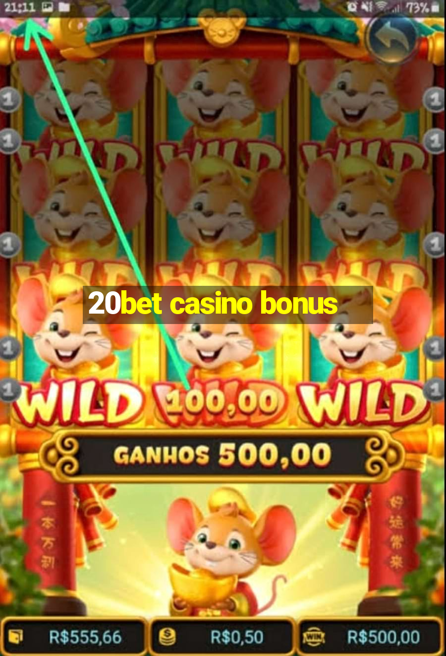 20bet casino bonus