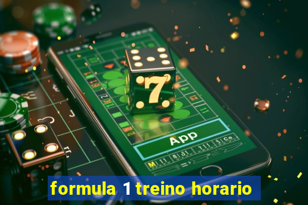 formula 1 treino horario