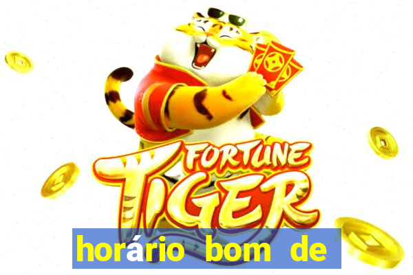 horário bom de jogar fortune tiger