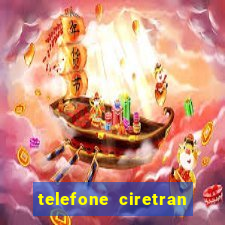 telefone ciretran de cruzeiro sp