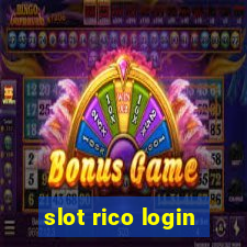 slot rico login