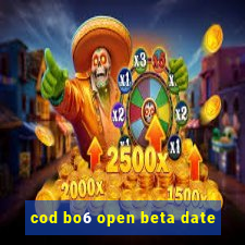 cod bo6 open beta date