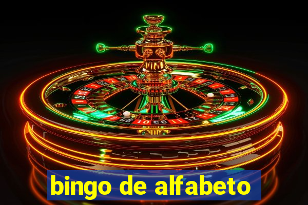 bingo de alfabeto