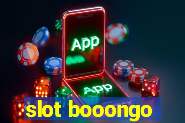 slot booongo