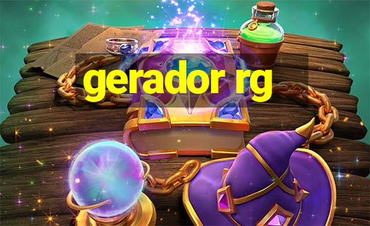 gerador rg