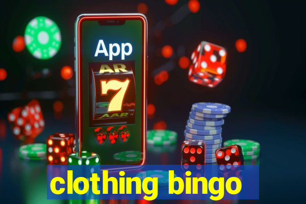 clothing bingo