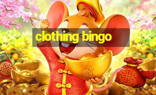 clothing bingo