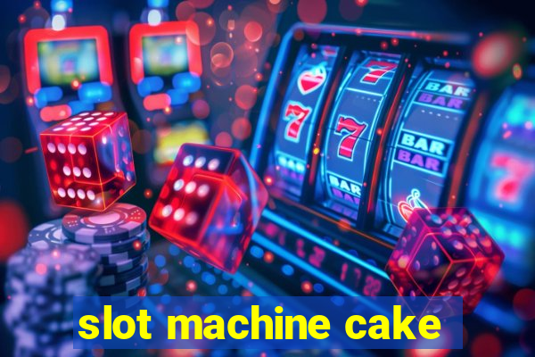 slot machine cake