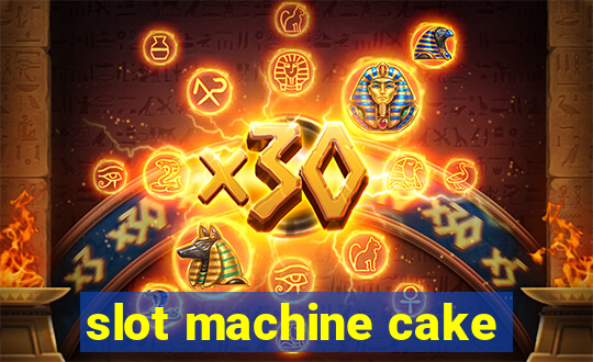 slot machine cake