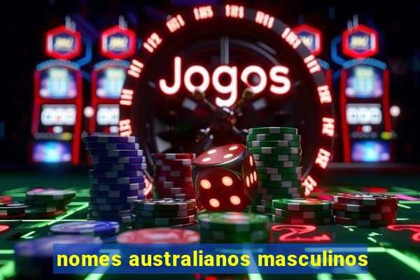 nomes australianos masculinos