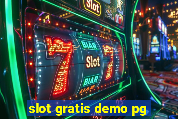 slot gratis demo pg