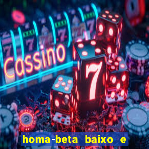 homa-beta baixo e glicose normal