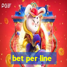 bet per line