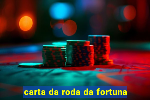 carta da roda da fortuna