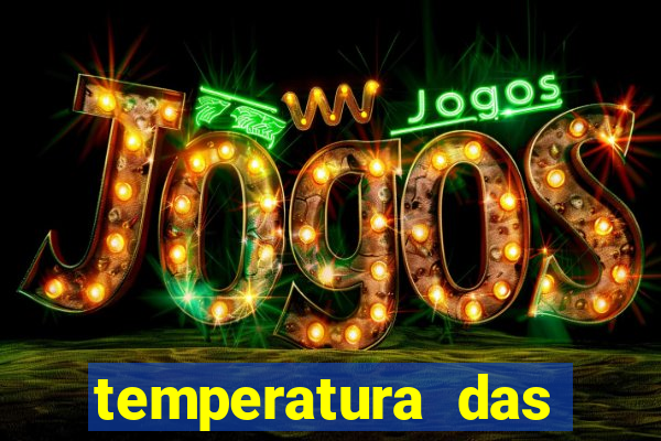 temperatura das dezenas da lotofácil