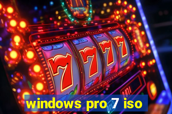 windows pro 7 iso