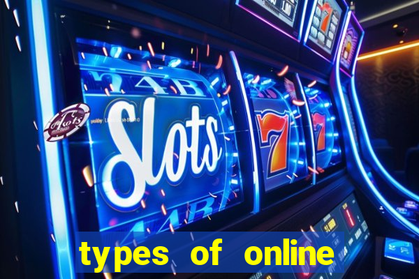 types of online casino games