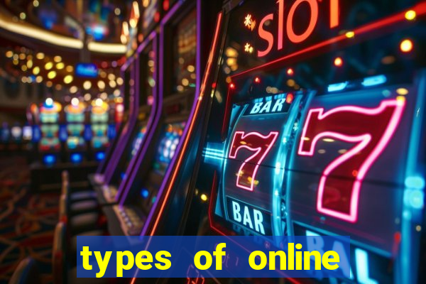 types of online casino games