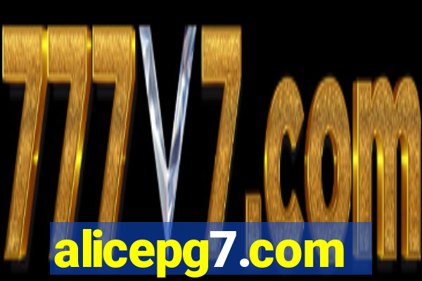 alicepg7.com