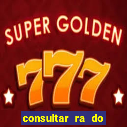 consultar ra do aluno bahia