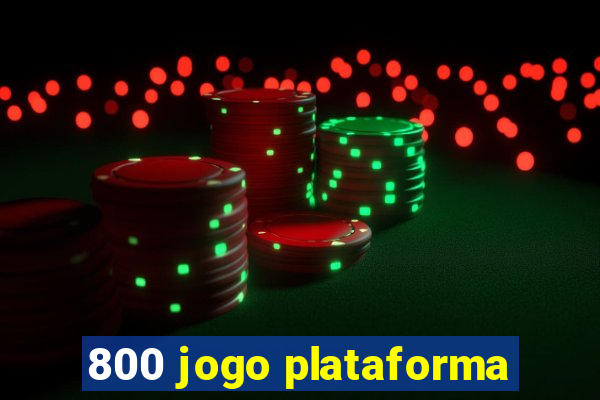 800 jogo plataforma