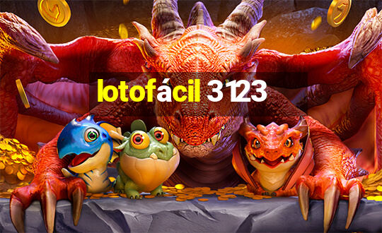 lotofácil 3123