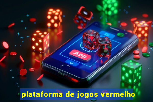 plataforma de jogos vermelho