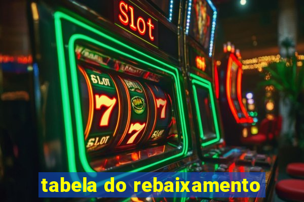 tabela do rebaixamento