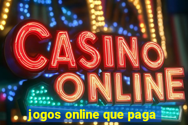 jogos online que paga