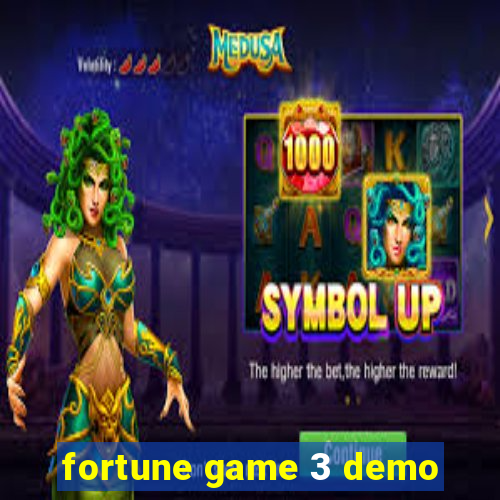 fortune game 3 demo