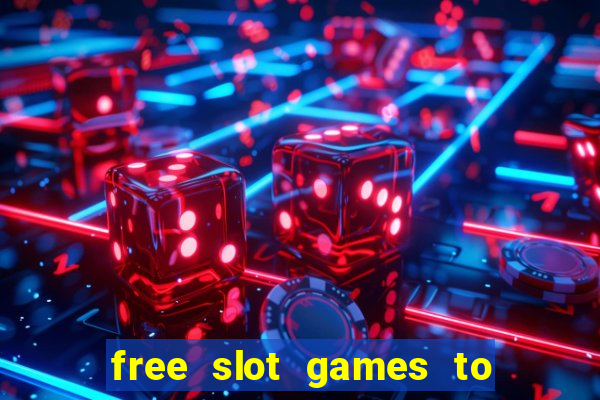 free slot games to play offline