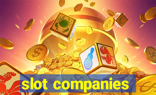 slot companies