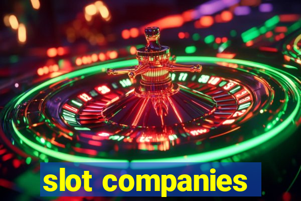 slot companies