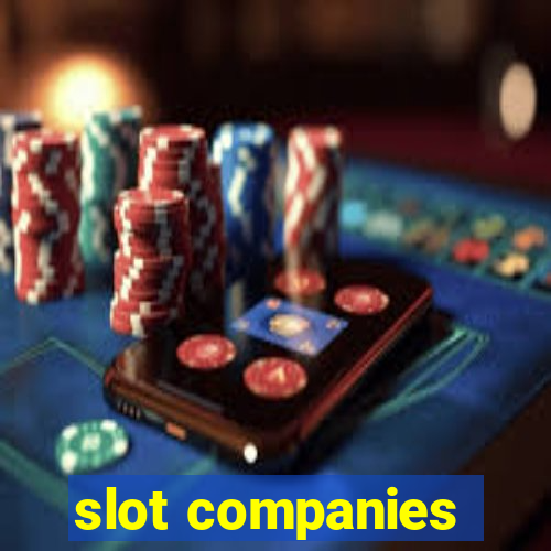 slot companies